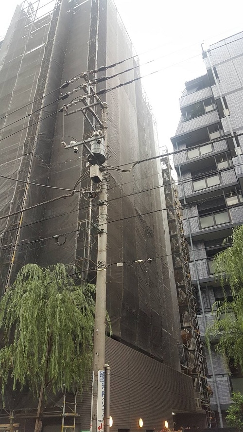 サングランパ月島大規模修繕工事