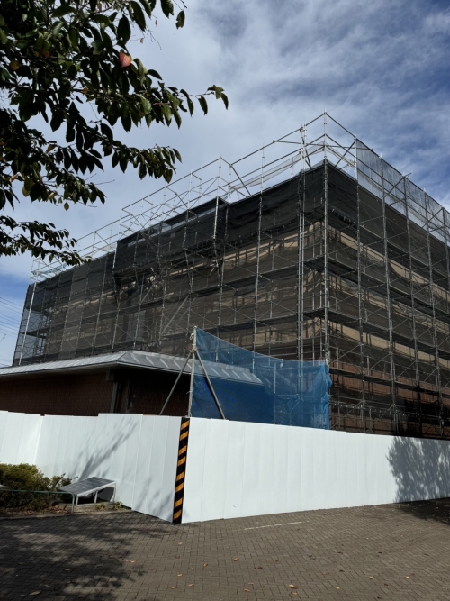 明治高等学校・中学校外壁改修工事