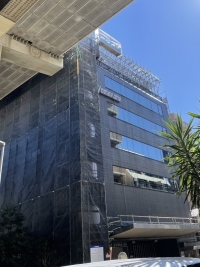 ヤマカミセンタービル外壁改修工事