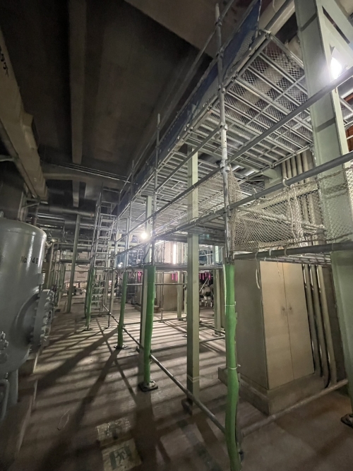 北部第二水再生センター40系消化タンク補器設備工事