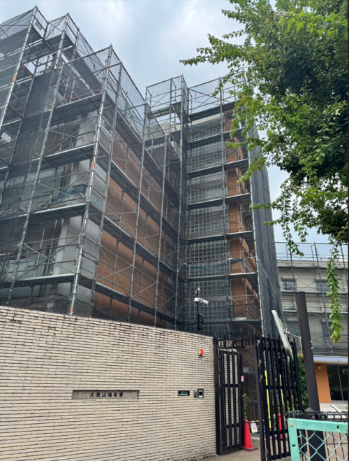 久我山鴻和寮外壁等改修工事