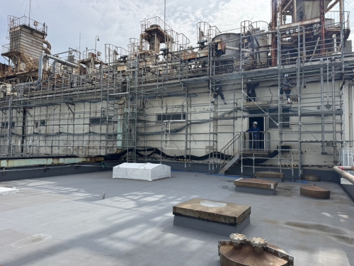 花王川崎工場　外壁改修工事